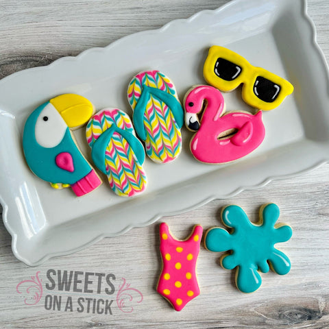 Adult Summer Cookie Decorating Class - Sweets on a Stick