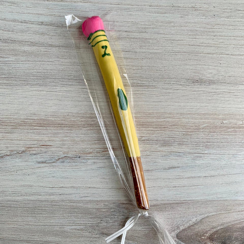 Pencil Dipped Pretzel - Sweets on a Stick