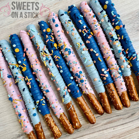 Dipped Pretzels - Made to Order - Sweets on a Stick