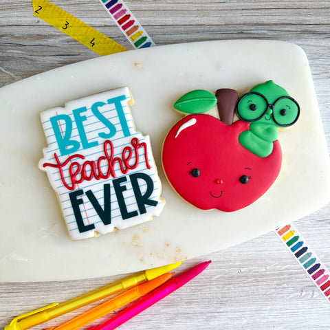 Best Teacher Ever Cookie Set