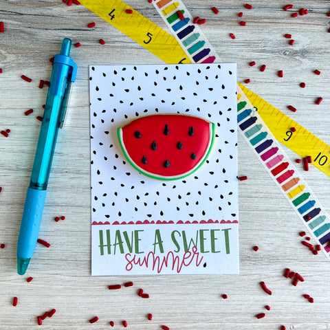 Have a Sweet Summer Cookie Card