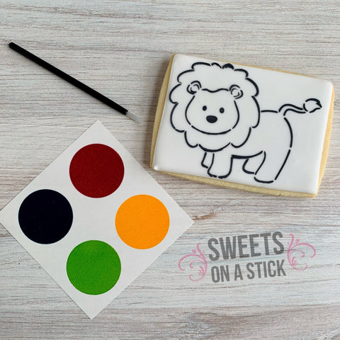 Paint Your Own Cookies - Made to Order - Sweets on a Stick